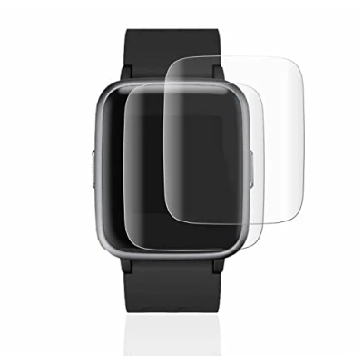 Abbildung von BROTECT 2 Stück Full Cover Schutzfolie für Letsfit Fitness Tracker 1.3&quot; Screen Displayschutz Folie [3D Curved, Kristall Klar]