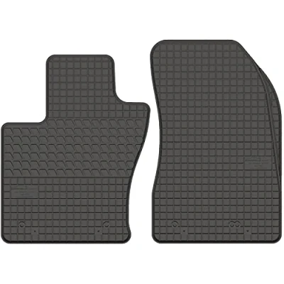 Abbildung von AGCPdirect 210201 2 Gummi Matten Fußmatten Passgenau Vorne Set