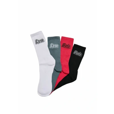 Abbildung von MisterTee Freizeitsocken &quot;Socken Love Hate Socks 4 Pack&quot;, (1 Paar)