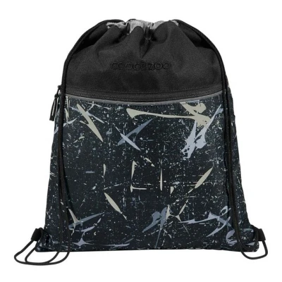 Abbildung von coocazoo Reflective Splash 10L Sportbeutel für Kinder, Größe: One Size, Schwarz