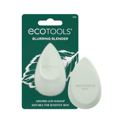 Abbildung von EcoTools Blurring Blender Makeup Sponge, Blending Sponge For Blurred Skin, Liquid &amp; Cream Foundation, Cloud Coverage Memory Foam, Eco Friendly, Latex Free, Cruelty Free Vegan 1 Count