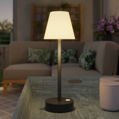 Abbildung von Newgarden Lola Slim LED Tischlampe Akku, anthrazit