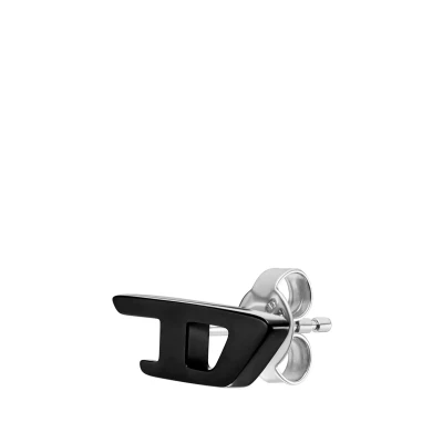 Abbildung von Diesel STUD Einzelner Ohrring, Herren, Größe: One Size, Black