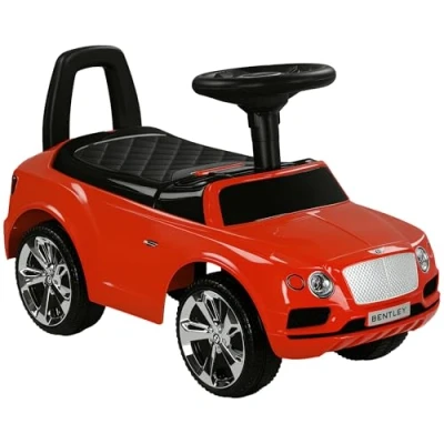 Abbildung von AIYAPLAY Rutscher Kinderfahrzeug mit Lenkrad Hupe Kippschutz, (Kinderrutschauto, 1 tlg., Rutscherfahrzeug), für Kinder, rot