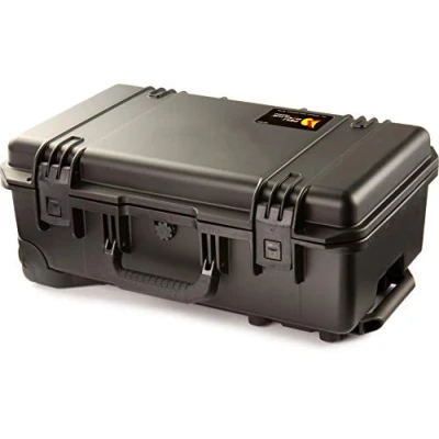 Abbildung von PELI Storm IM2500 Schlagfester Handgepäckkoffer zum Reisen und für Fotoausrüstung, Wasser Staubdicht, 28L Volumen, ohne Schaum, Schwarz