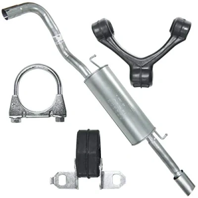 Abbildung von Endschalldämpfer Auspuff Endtopf für Audi A4 B5 1.8i 20V