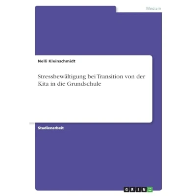 Abbildung von Stressbewältigung bei Transition von der Kita in die Grundschule