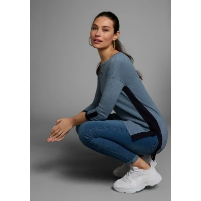 Abbildung von Laura Scott Longpullover in Kontrastfarben NEUE KOLLEKTION