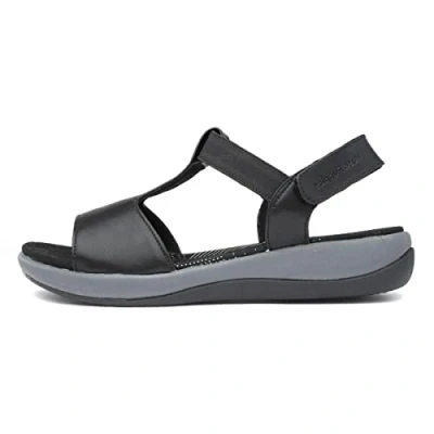 Abbildung von Hush Puppies Damen Sylvie Sandale, Schwarz, 40 EU