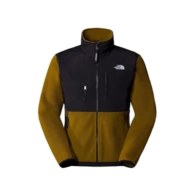 Abbildung von The North Face Retro Denali Fleecejacke, Herren, Größe: XL, Moss green/black