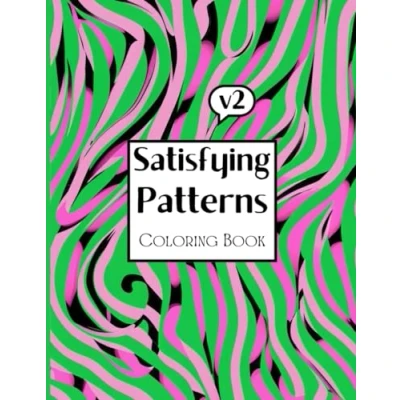Abbildung von Satisfying Patterns Coloring Book (Vol 2): Designs and Easy Geometric Shapes