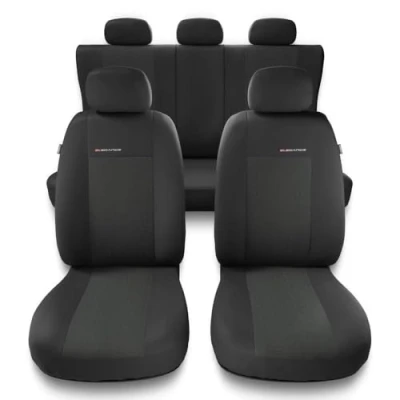 Abbildung von Mossa Universal Sitzbezüge Auto kompatibel mit Mitsubishi Colt III, IV, V, VI (1988 2012) Autositzbezüge Schonbezüge für Autositze UNE 1