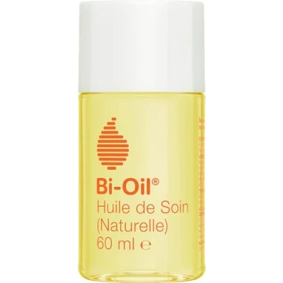 Abbildung von Bi Oil Natürliches Pflegeöl Spezialisierte Pflege für Dehnungsstreifen, Narben, trockene Haut und ungleichmäßiger Teint 100% natürliche Formel ideal während der Schwangerschaft 1 x 60 ml