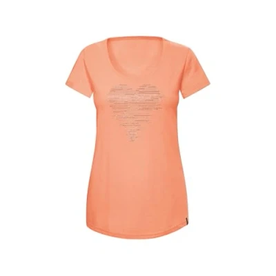 Abbildung von Trigema T Shirt &quot;TRIGEMA mit glitzerndem Herz Motiv&quot;
