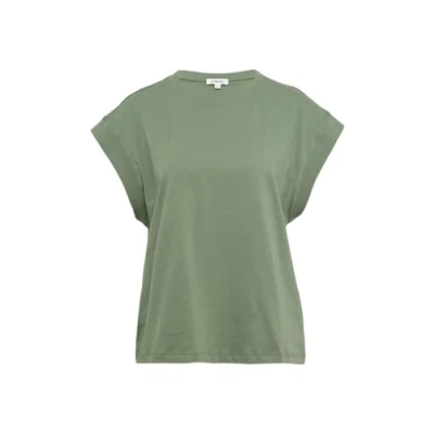 Abbildung von s.Oliver Relaxed FIT MIT ÜBERSCHNITTENEN Schultern Tshirt basic, Damen, Größe: 36, Salbeigrün
