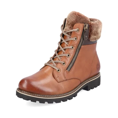 Abbildung von Remonte Schnürstiefelette &quot;Remonte Stiefelette Glattleder&quot;