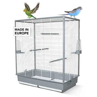 Abbildung von GarPet Vogelkäfig groß Wellensittich Kanarien Nymphensittich Käfig