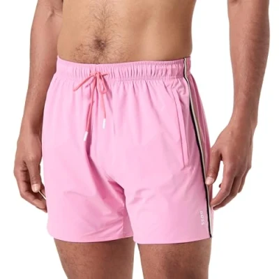 Abbildung von BOSS Badeshorts &quot;Iconic&quot;, mit seitlichen Kontraststreifen