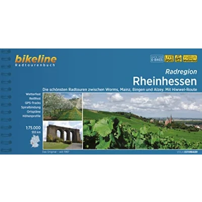 Abbildung von Radatlas Rheinhessen: Die schönsten Radtouren zwischen Worms, Mainz, Bingen und Alzey. Mit Hiwwel Route 1:75.000, 555 km (Bikeline Radtourenbücher)