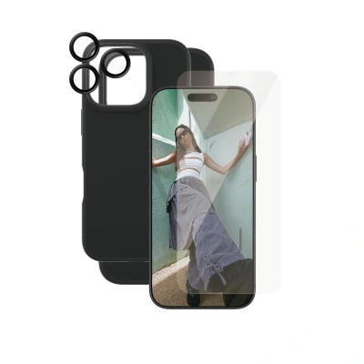 Abbildung von 0 CARE by PanzerGlass® Fashion 3 in 1 Schutzset für iPhone 16 Pro