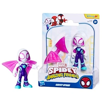 Abbildung von Marvel Spidey und Seine Super Freunde Ghost Spider Spielzeug mit Accessoire