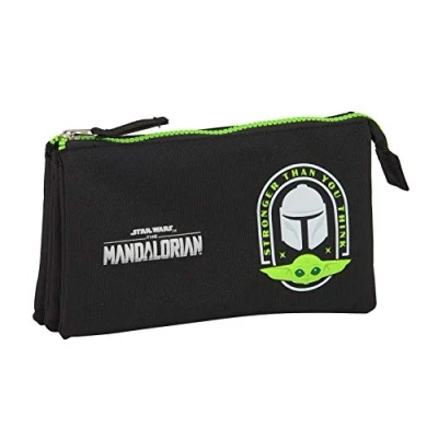 Abbildung von The Mandalorian, Schwarz/neon grün (Schwarz) M744