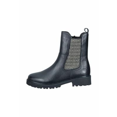 Abbildung von Remonte Stiefelette, Damen, Größe: 36, schwarz gold Schuhe