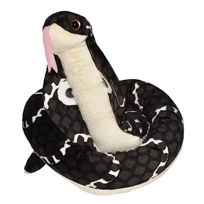 Abbildung von Wild Republic 19153 20730 Cobra Peluches Snakess Kobra Schlange Plüsch, 137 cm, 54&quot;