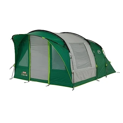 Abbildung von Coleman Zelt Rocky Mountain 5 Personen Tunnelzelt, Mann Familienzelt, wasserdicht WS 4.500 mm