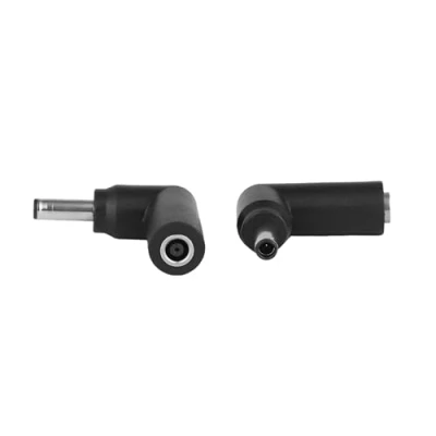 Abbildung von 4,5 mm x 3,0 90 Grad Winkel Netzteil Stecker Konverter für Dell Inspiron; Latitude; XPS; Vostro Laptop AC Ladekabel Winkeladapter