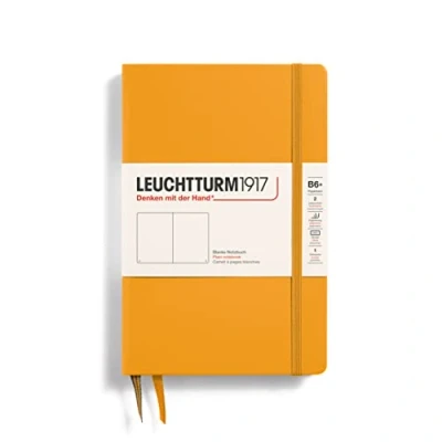 Abbildung von Leuchtturm Notizbuch Paperback B6+ Hardcover Rising Sun Blanko