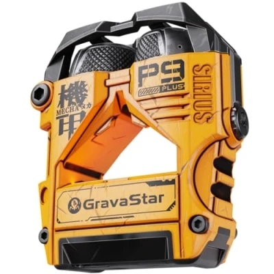 Abbildung von GravaStar Sirius Plus In Ear Kopfhörer Bluetooth (War Damaged Yellow)