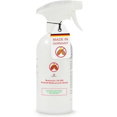 Abbildung von BIODELTA LTK 008 Mottenspray 500ml Mottenabwehr mit Langzeitwirkung Mottenfalle &amp; Mottenschutz für Kleiderschrank Mittel gegen Motten und Larven fleckenfrei
