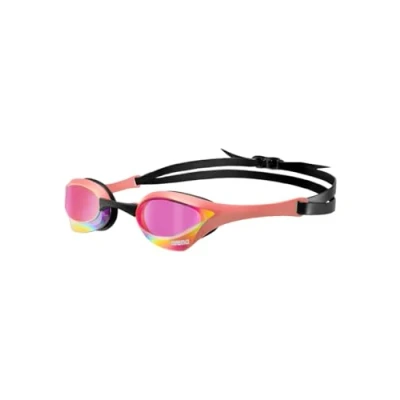 Abbildung von ARENA Unisex Cobra Ultra Swipe Racing Swim Goggles for Men and Women Anti Fog Technology Polycarbonate Mirror Lens, Violet/Coral