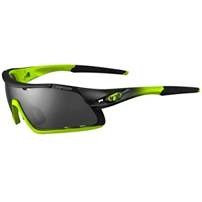 Abbildung von Tifosi Unisex Davos Sonnenbrille mit austauschbaren Gläsern (1 Stück), Race Neon, One size
