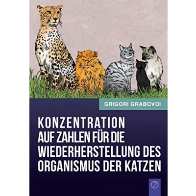 Abbildung von Konzentration auf Zahlen für die Wiederherstellung des Organismus der Katzen