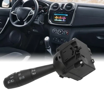 Abbildung von Konuooer Lenkstockschalter Blinkerschalter 8201167988 255405056R für Dacia Dokker Duster Logan Lodgy Sandero Clio