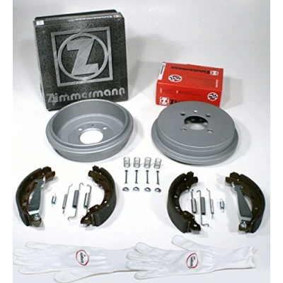 Abbildung von Autoparts Online Set 60010780 Zimmermann Bremstrommeln Coat Z + Bremsbacken Zubehör für hinten/für die Hinterachse