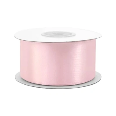 Abbildung von Creativery Satinband, Satinband 38mm x 25m Rolle Rose