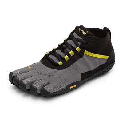 Abbildung von Vibram Damen V Trek Sneaker, Black/Grey/Citronelle, 37 EU