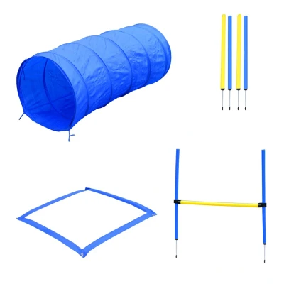 Abbildung von PawHut Agility Hürde Hund Set inkl. Tragetasche, PE, Polyester