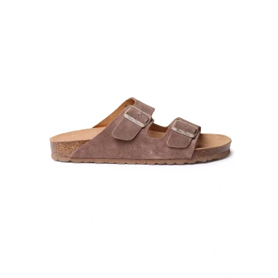 Abbildung von Toni Pons Gerqt Pantolette flach, Herren, Größe: 43, Taupe Schuhe
