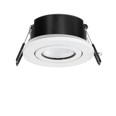 Abbildung von Arcchio LED Downlight Eliar rund weiß CCT schwenkbar