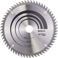 Abbildung von Bosch 1x PRO Wood Kreissägeblatt für Akku Handkreissägen (für Weichholz, Hartholz, Ø mm, Professional Zubehör Handkreissäge)
