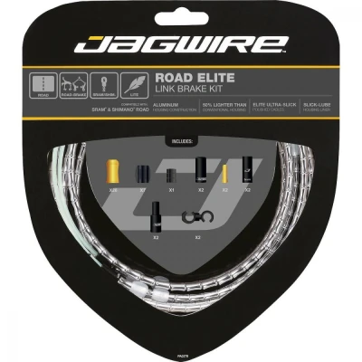 Abbildung von Jagwire Bremszugset Road Elite Link Silber
