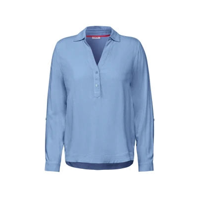 Abbildung von Cecil Print Bluse, Damen, Größe: XL, Blau