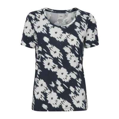 Abbildung von ICHI Ihlisa Tshirt print, Damen, Größe: Small, Total eclipse flower print
