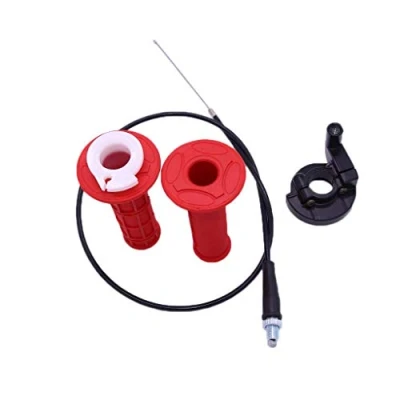 Abbildung von Namvo 7/8 Zoll Gasgriff Grip Twist mit Kabelbaugruppe für ATV Quad Pit Dirt Bike 50 70 90 110 125cc