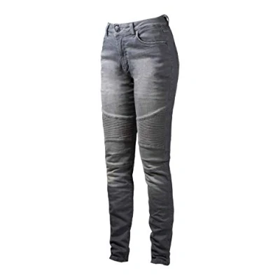 Abbildung von John Doe Betty XTM Motorrad Jeans Damen Stretch mit Protektoren Light Grey 27/34