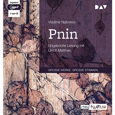 Abbildung von Pnin: Ungekürzte Lesung mit Ulrich Matthes (1 mp3 CD)